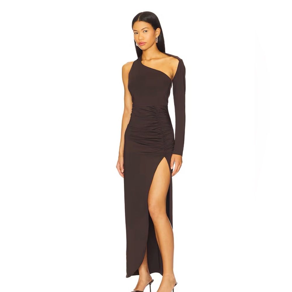 Superdown Brown Backless Dresses